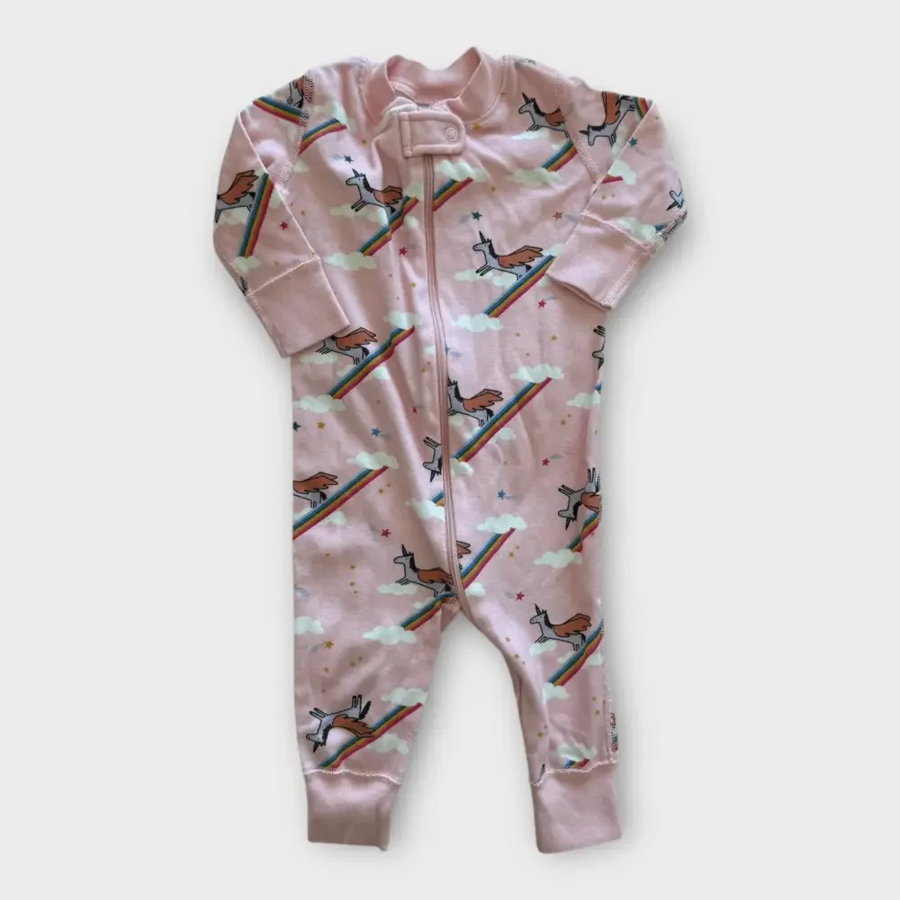 Hanna Andersson • Pega Corn Unicorn Organic Cotton Night Night Sleeper - Picture 2 of 4